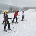 Pierwsze kroki na nartach w Rokytnicy